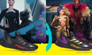 Cyberpunk 2077 Adidas shoes