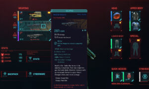 Cyberpunk 2077 iconic weapons list