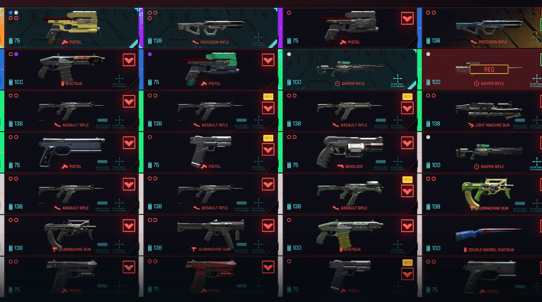 All iconic weapons in cyberpunk фото 20