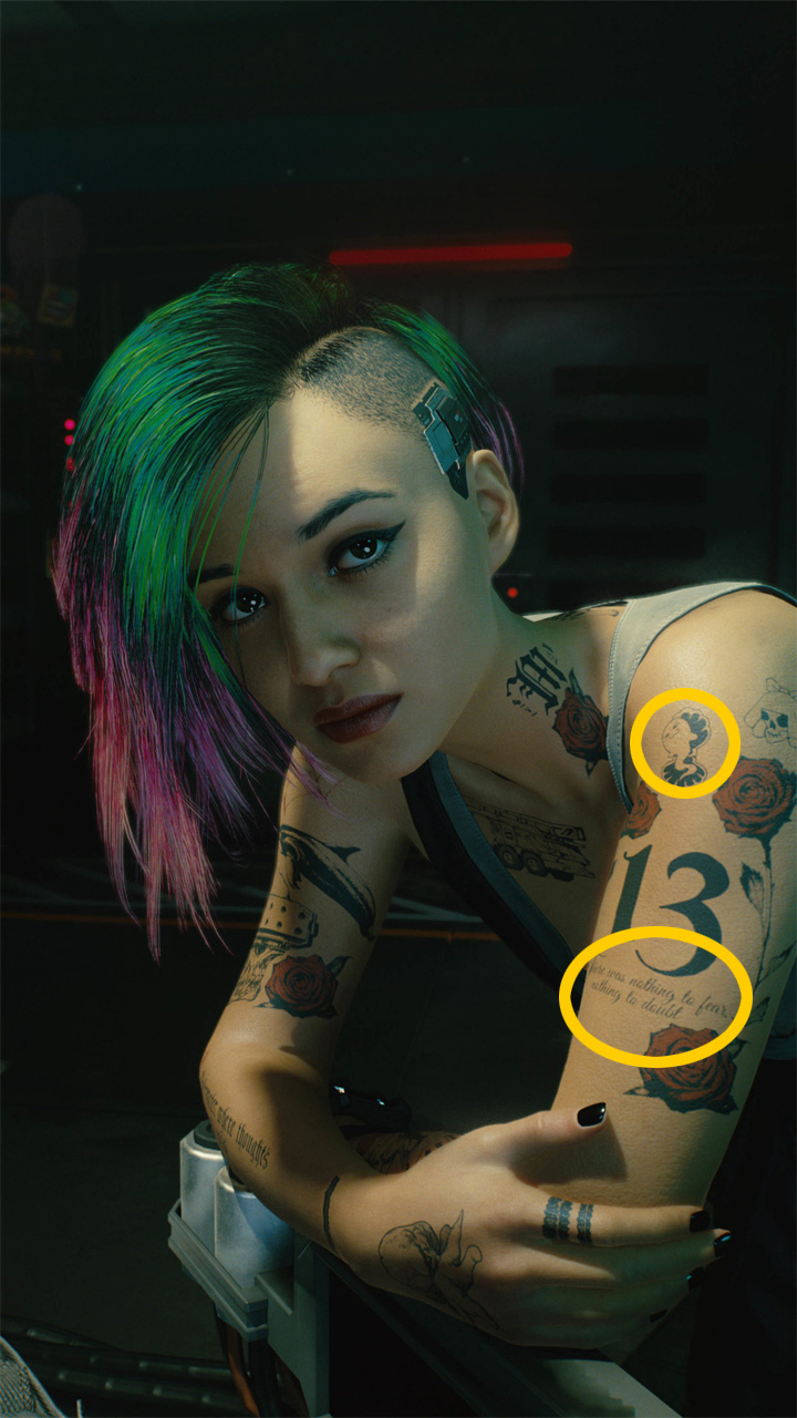 Hideo Kojima in Cyberpunk 2077 — Oshima Easter Egg 