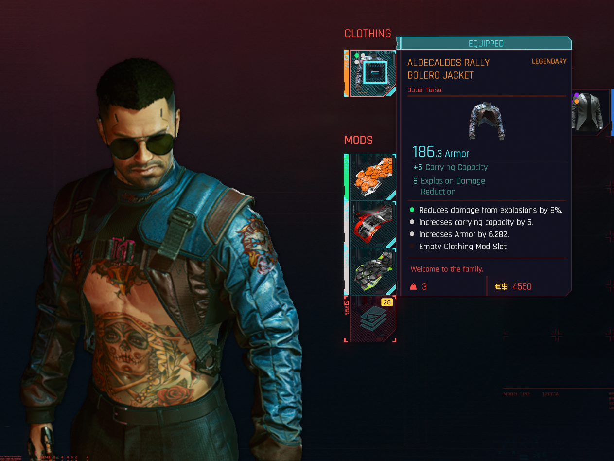 Cyberpunk legendary clothing фото 24