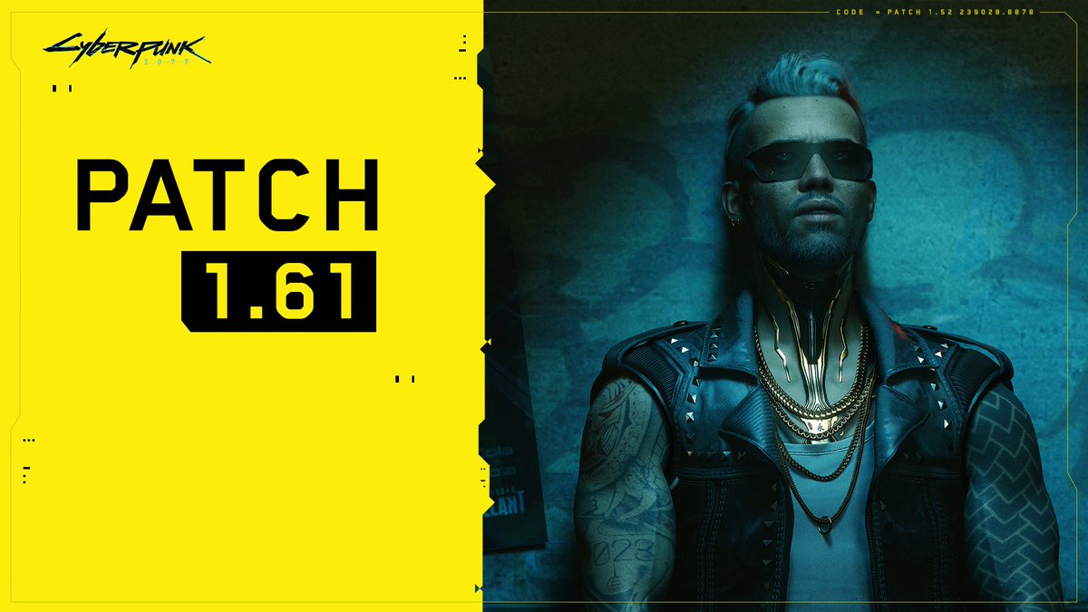 Cyberpunk 2077 Patch 1.61