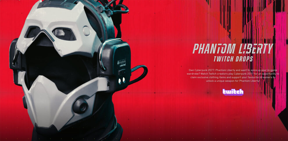 Get the Phantom Liberty Twitch and Amazon Drops free